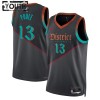 Dres Washington Wizards Poole Jordan Nike 2023-24 City Edition Crno Swingman - Dječji